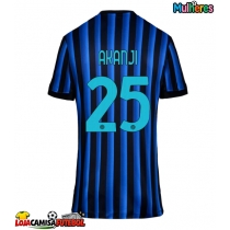 Camisa de Futebol Inter Milan Manuel Akanji #25 Equipamento Principal Mulheres 2025-26 Manga Curta